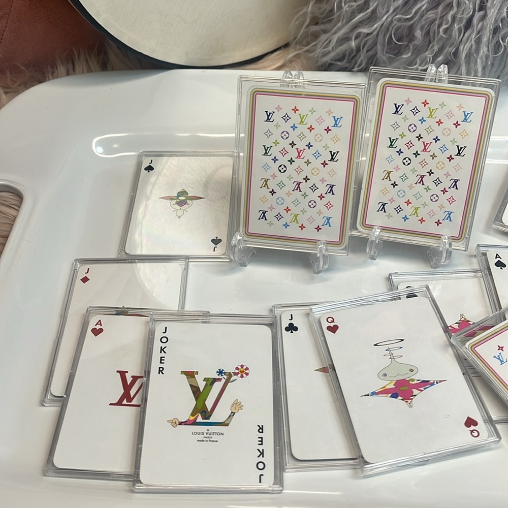 LOUIS VUITTON MURIKAMI PLAYING CARD - Picture 5 of 9